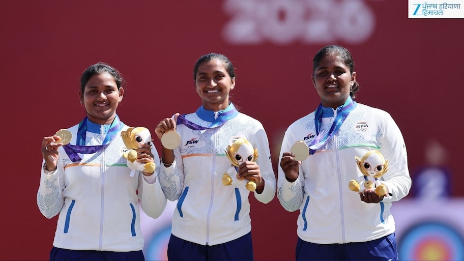 Asian Games 2026: ਭਾਰਤੀ ਮਹਿਲਾ ਤੀਰਅੰਦਾਜ਼ੀ ਟੀਮ ਨੇ ਇਤਿਹਾਸ ਰਚਿਆ, ਦੱਖਣੀ ਕੋਰੀਆ ਨੂੰ ਹਰਾ ਕੇ ਜਿੱਤਿਆ ਗੋਲਡ