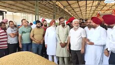 ਸ੍ਰੀ ਮੁਕਤਸਰ ਸਾਹਿਬ ਦੀ ਦਾਣਾ ਮੰਡੀ ਪਹੁੰਚੇ ਕੈਬਨਿਟ ਮੰਤਰੀ ਲਾਲ ਚੰਦ ਕਟਾਰੂਚੱਕ, 24 ਘੰਟਿਆਂ ਅੰਦਰ ਖਾਤਿਆਂ ਵਿੱਚ ਪੈਸੇ ਪਾਉਣ ਦਾ ਦਾਅਵਾ