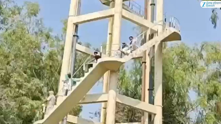 ਮੰਡੀ ਵਿੱਚ ਫਸਲ ਉਤੇ ਕੱਟ ਲਗਾਉਣ ਉਤੇ ਕਿਸਾਨ ਪਾਣੀ ਵਾਲੀ ਟੈਂਕੀ ਉਤੇ ਚੜ੍ਹੇ